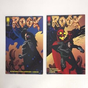 The Rook Comic Book Lot Issues 1 & 2 Harris Comics 1995 Sniegoski Sci-Fi Fantasy